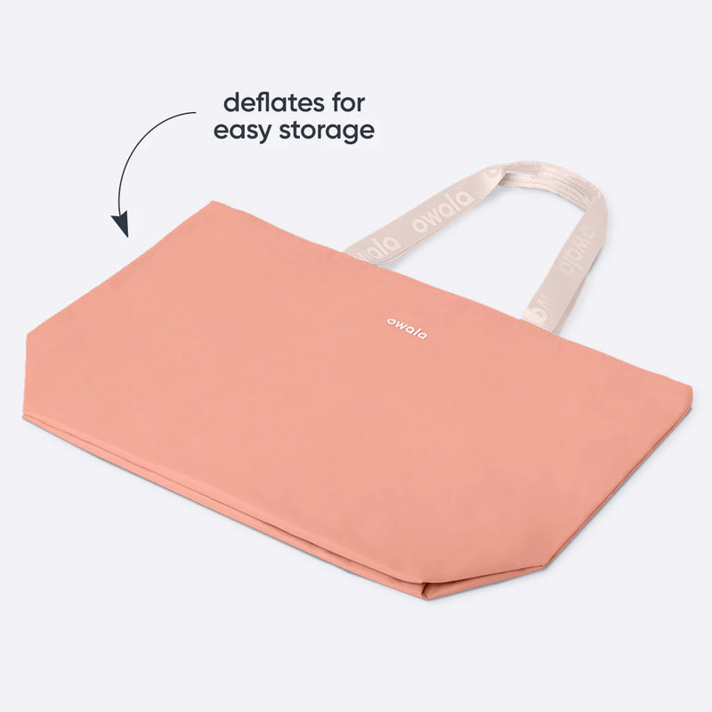 The Cloud Insulated Tote - Polyester / Rosewood