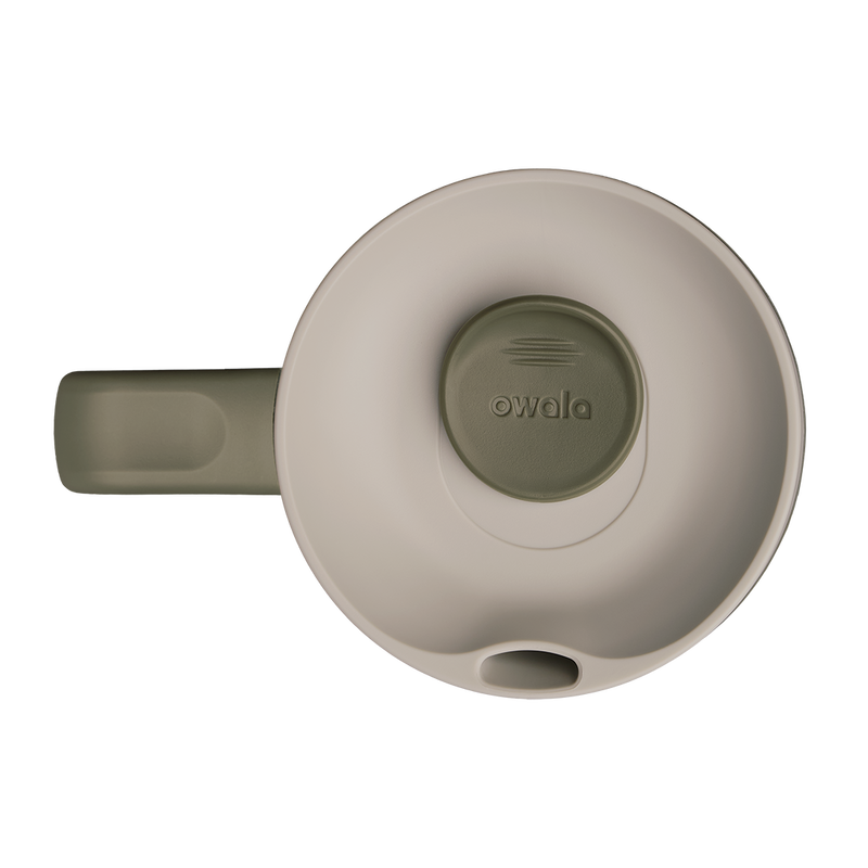 SmoothSip® Slider with Handle - Green House / 24oz / Ceramic