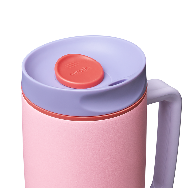SmoothSip® Slider with Handle - Sugar High / 24oz / Stainless Steel