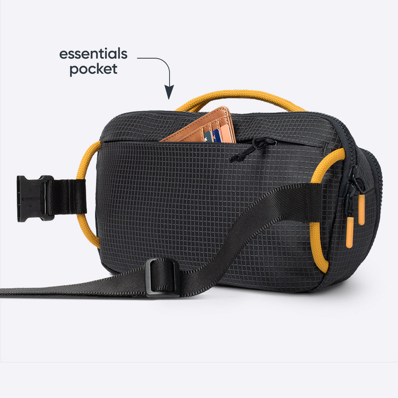 The All-Day Crossbody - Ripstop / Midnight Snack