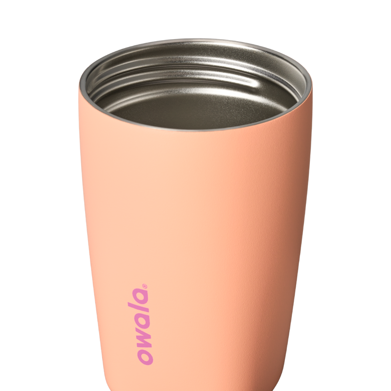 SmoothSip® Slider - Peachy Keen / 12oz / Stainless Steel