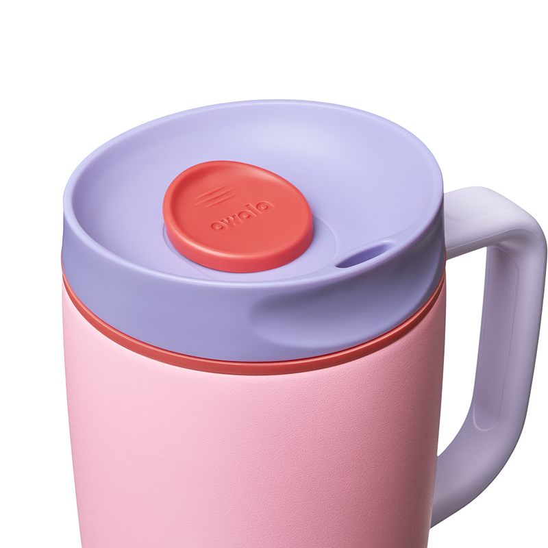 SmoothSip® Slider with Handle - Sugar High / 12oz / Stainless Steel