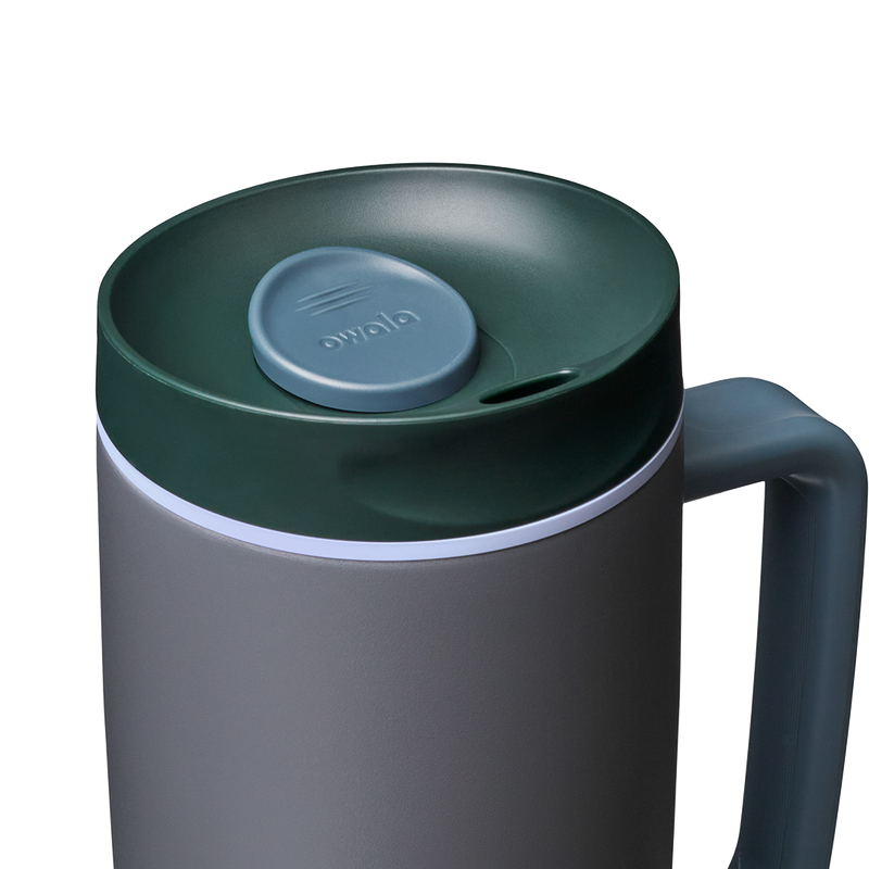 SmoothSip® Slider with Handle - Off the Grid / 24oz / Stainless Steel
