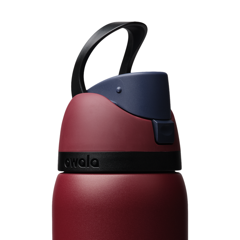 FreeSip® - Burgundy Bay / Stainless Steel / 32oz